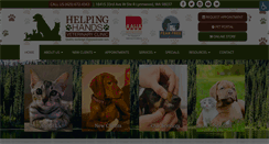 Desktop Screenshot of helpinghandsvet.com
